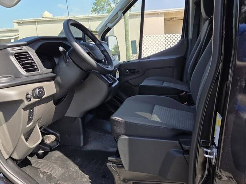 New 2026 Agate Black Metallic Ford Passenger Van XL image 5