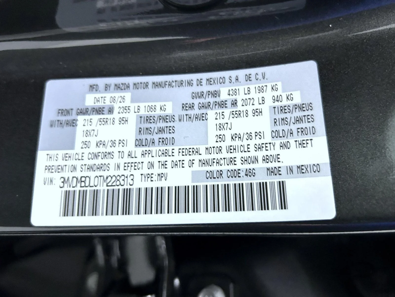 New 2026 Machine Gray Metallic Mazda 2.5 S Premium AWD image 26