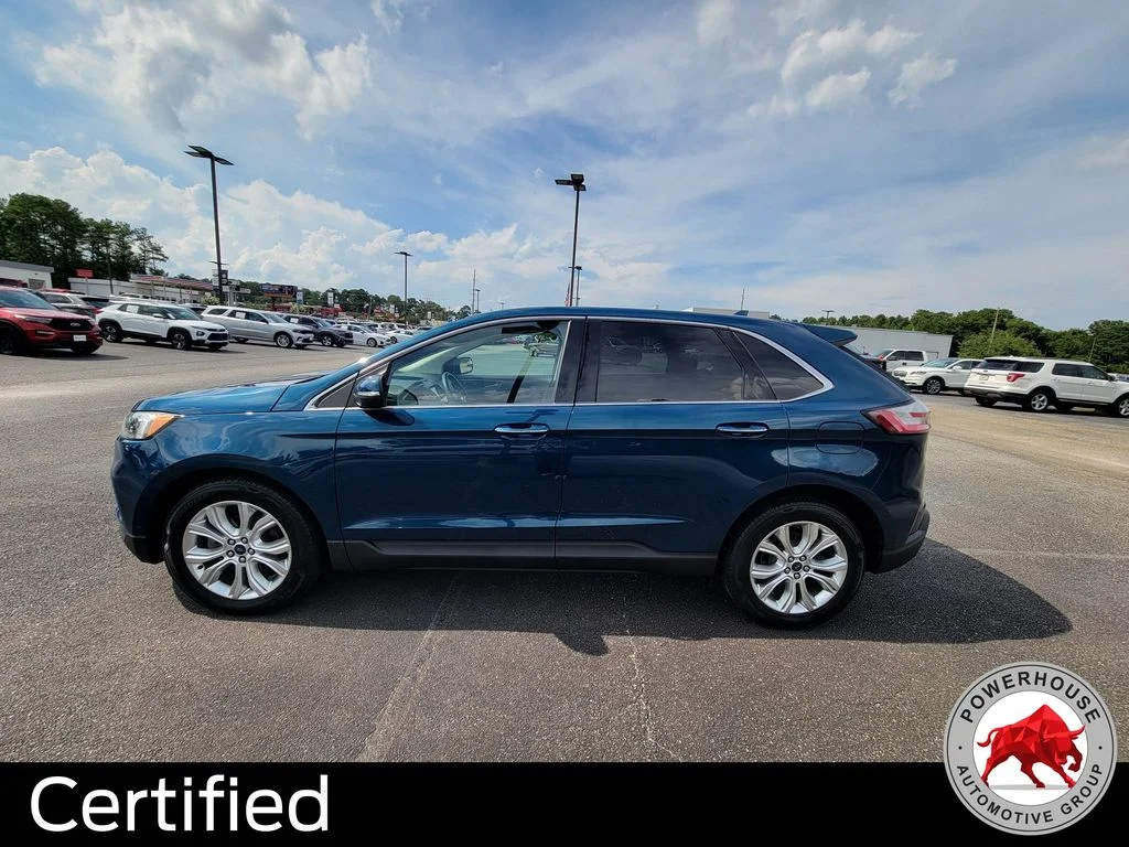 Used 2020 Green Ford Titanium image 3