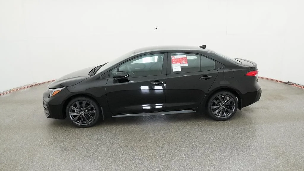 New 2026 Midnight Black Metallic Toyota SE image 3