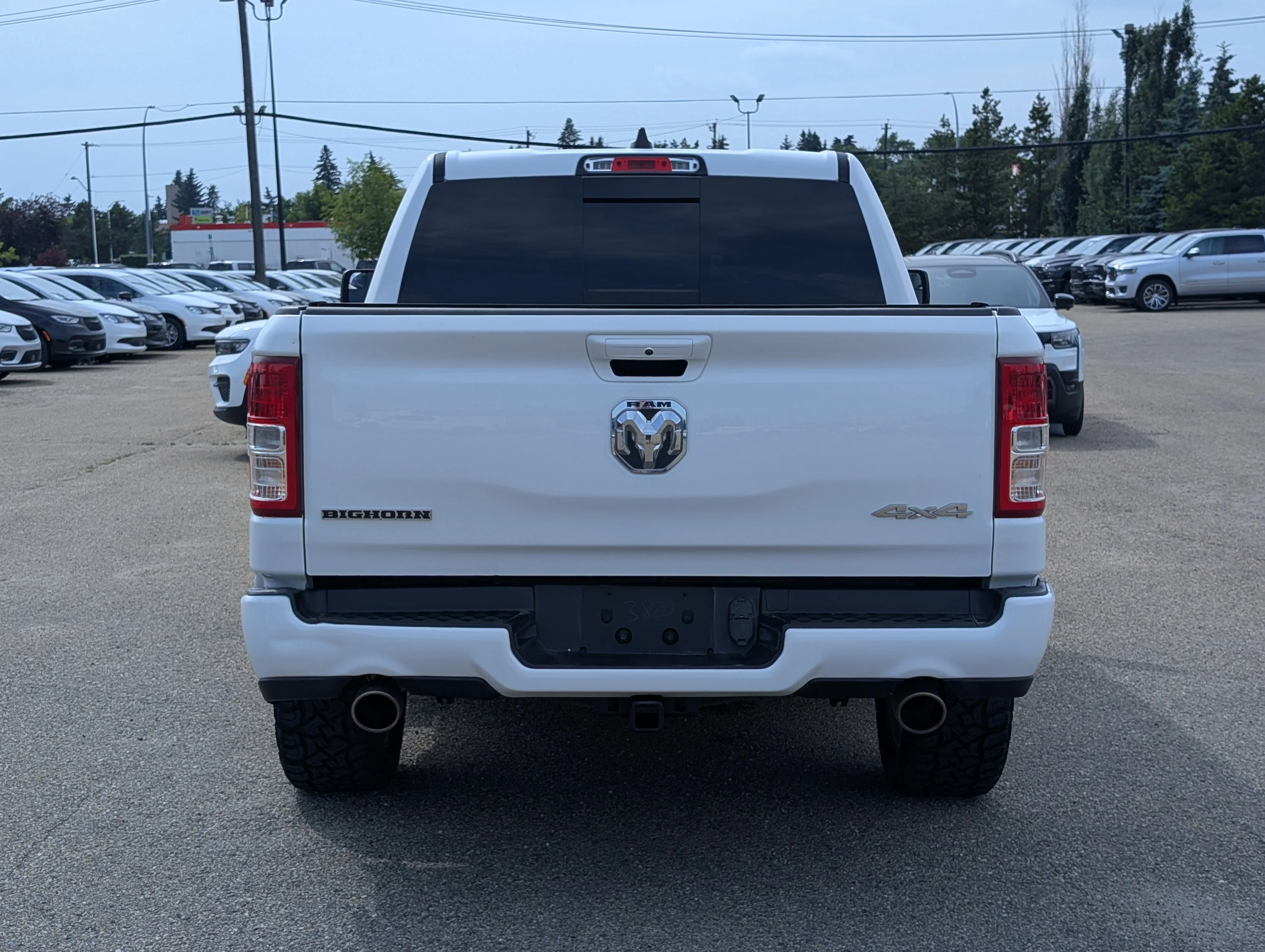 Used 2024 Bright White Ram Big Horn image 5