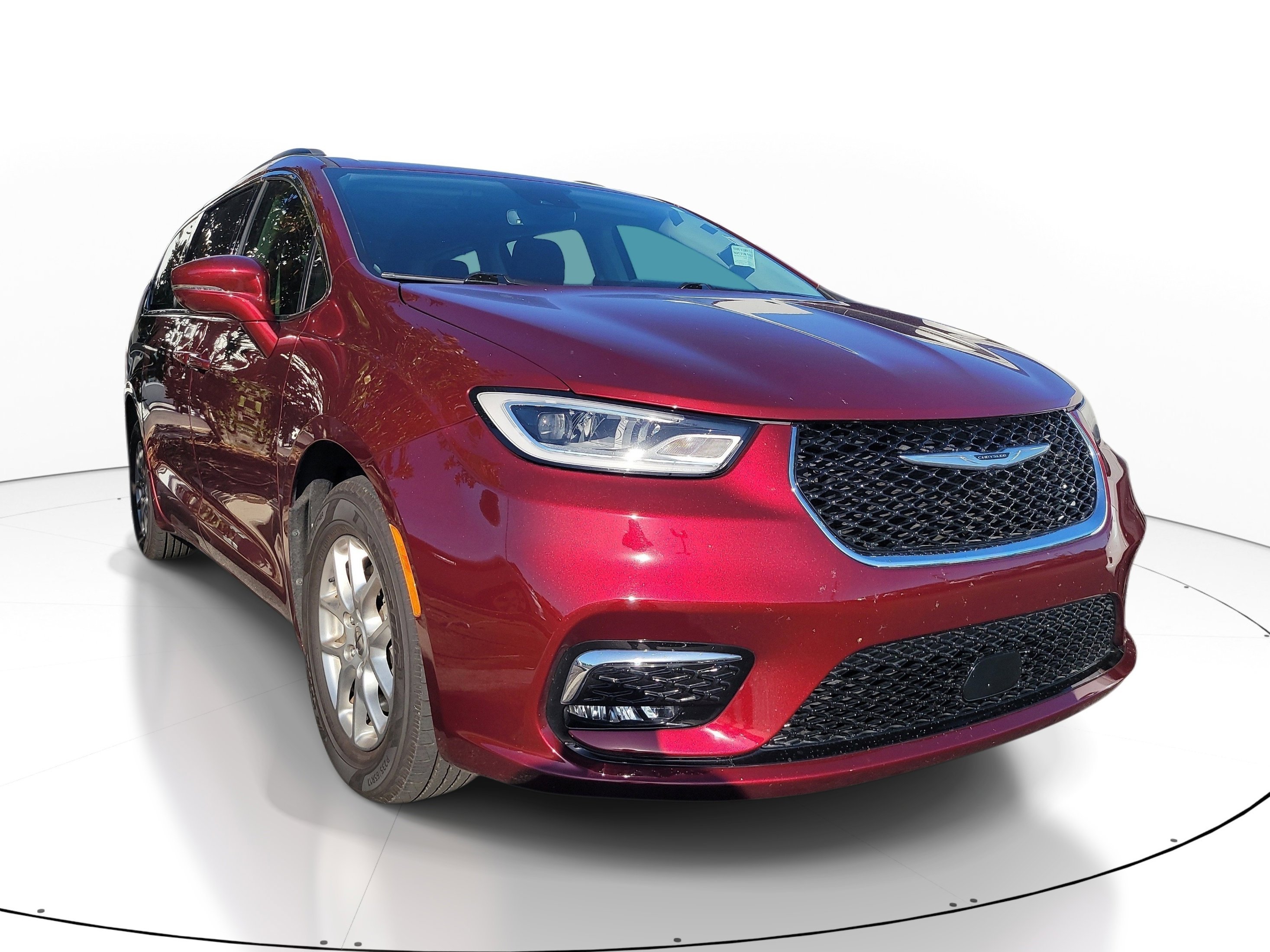 Used 2021 Velvet Red Pearlcoat Chrysler Touring image 1