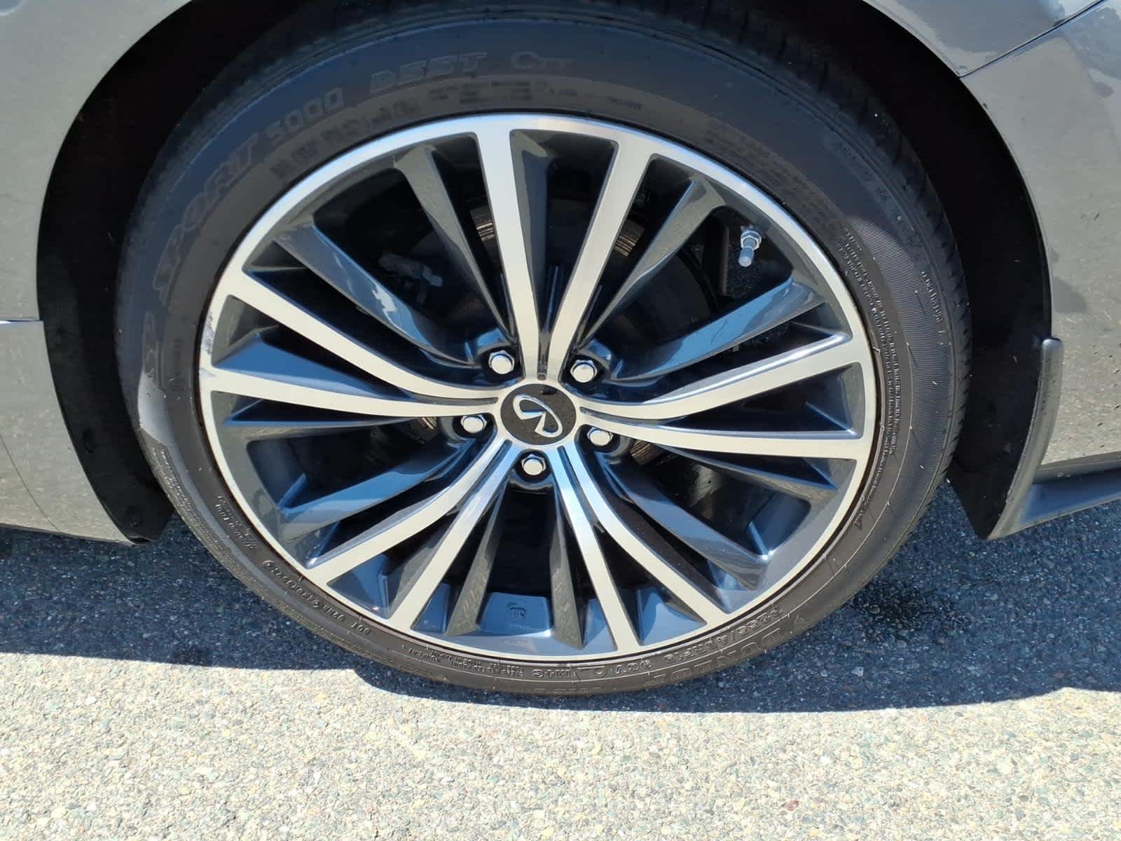 Used 2022 Graphite Shadow INFINITI PURE image 9