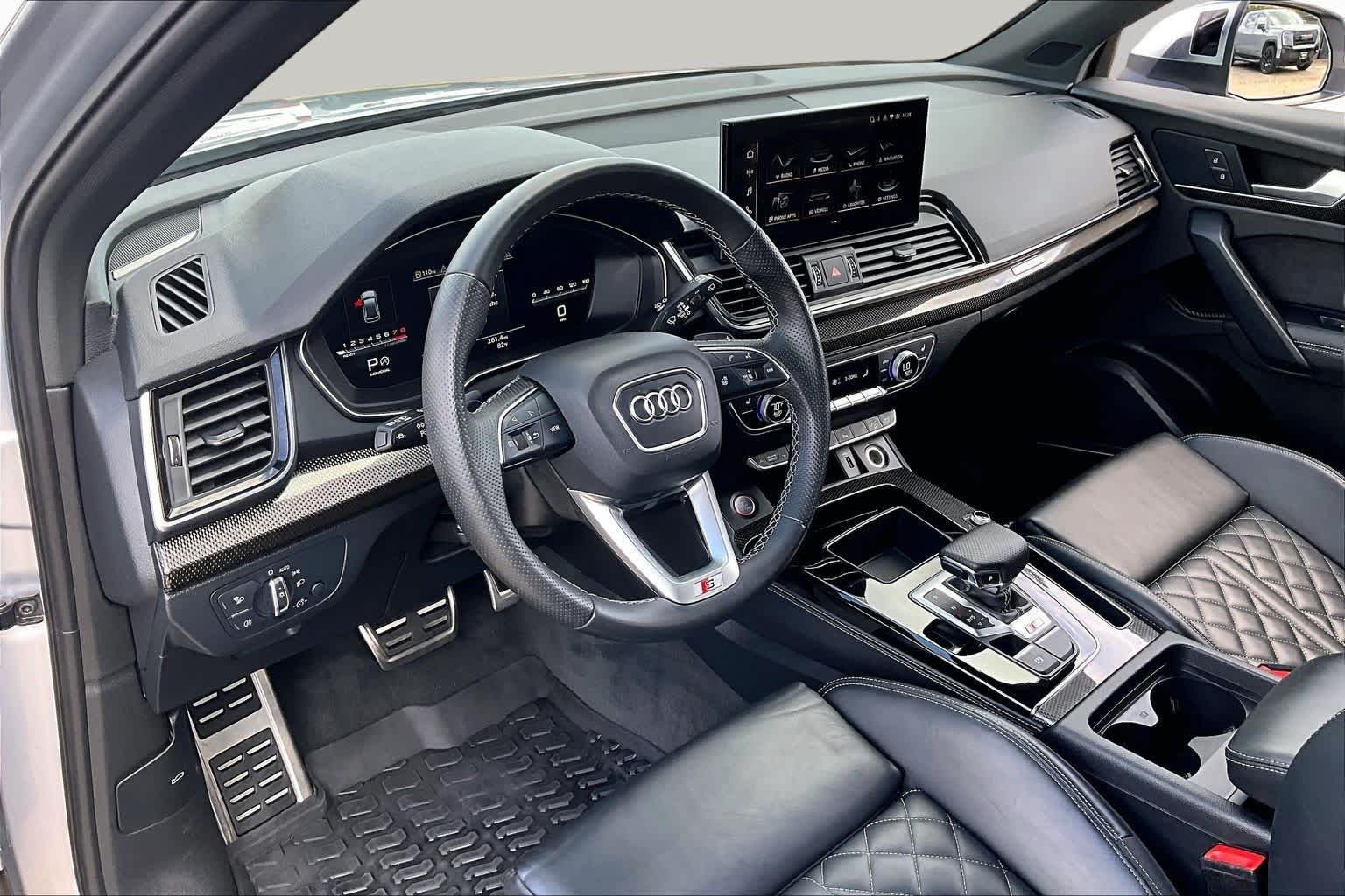 Used 2023 Florett Silver Metallic Audi Premium Plus image 18