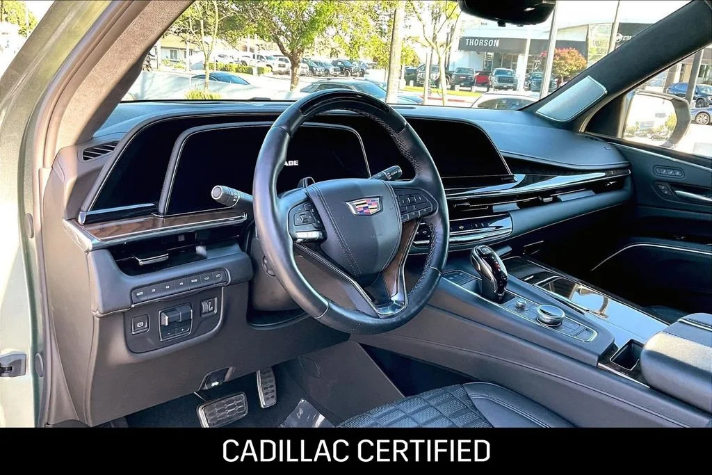 Used 2024 Dark Emerald Metallic Cadillac Sport Platinum image 16