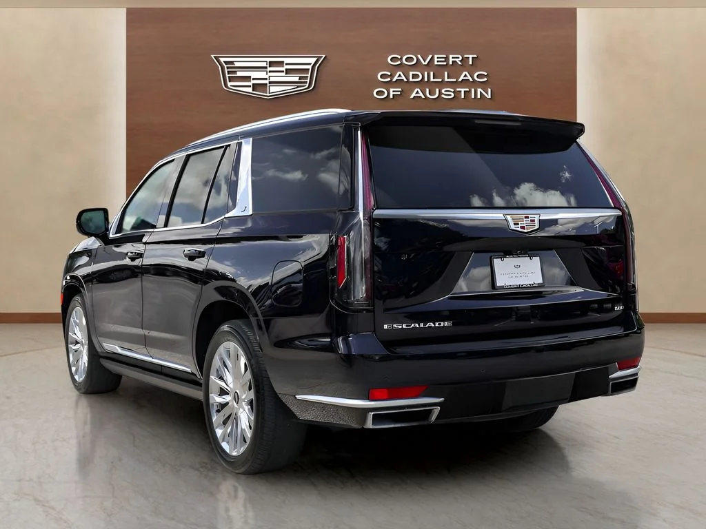Used 2023 Blue Cadillac Premium Luxury image 3