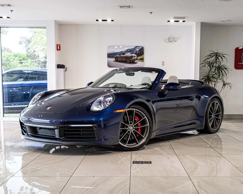 Used 2024 Blue Porsche Carrera 4S image 1