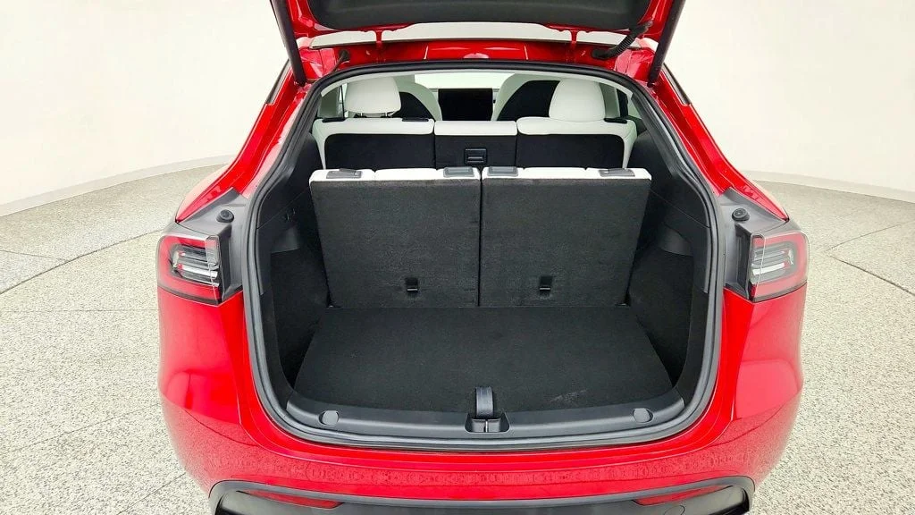 Used 2023 Red Multi-Coat Tesla Long Range AWD image 28