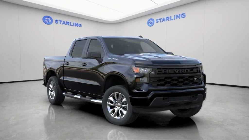 New 2026 Black Chevrolet Custom image 7