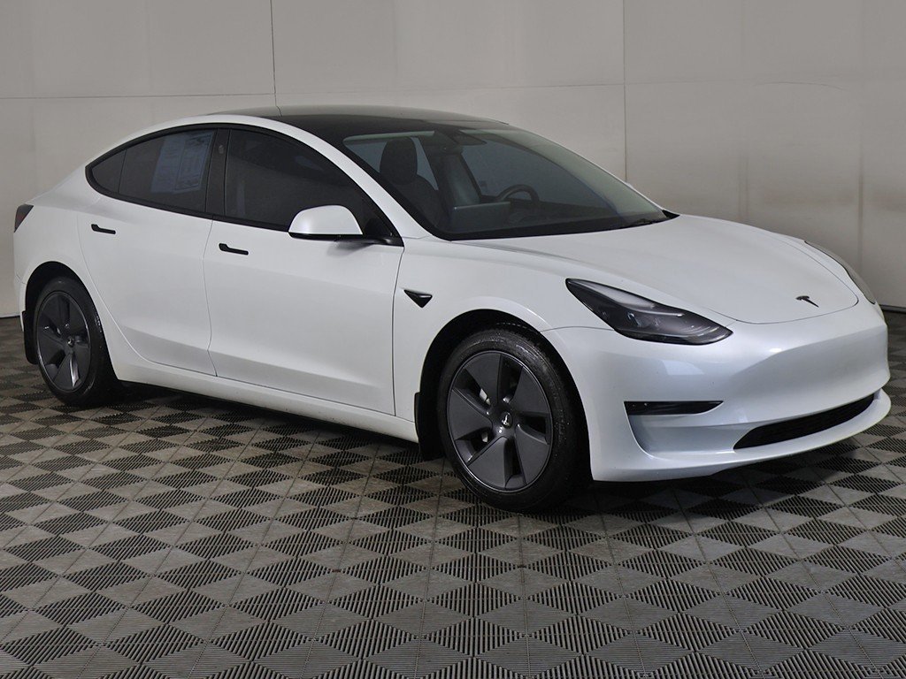 Used 2023 Tesla Model 3 Base with VIN 5YJ3E1EA7PF466073 for sale in Akron, OH