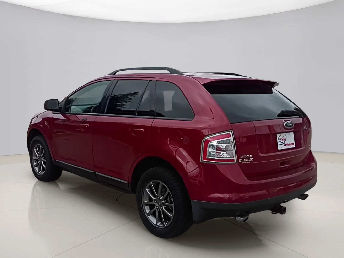 Used 2008 Red Ford SEL image 3