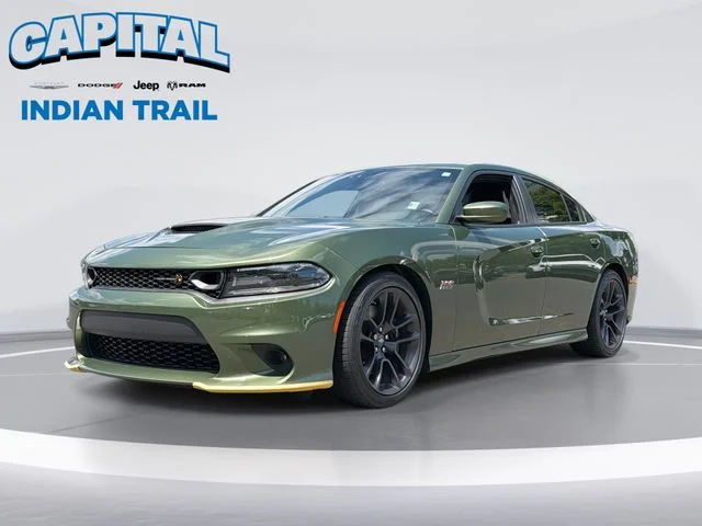 Used 2021 Green Dodge R/T Scat Pack image 1