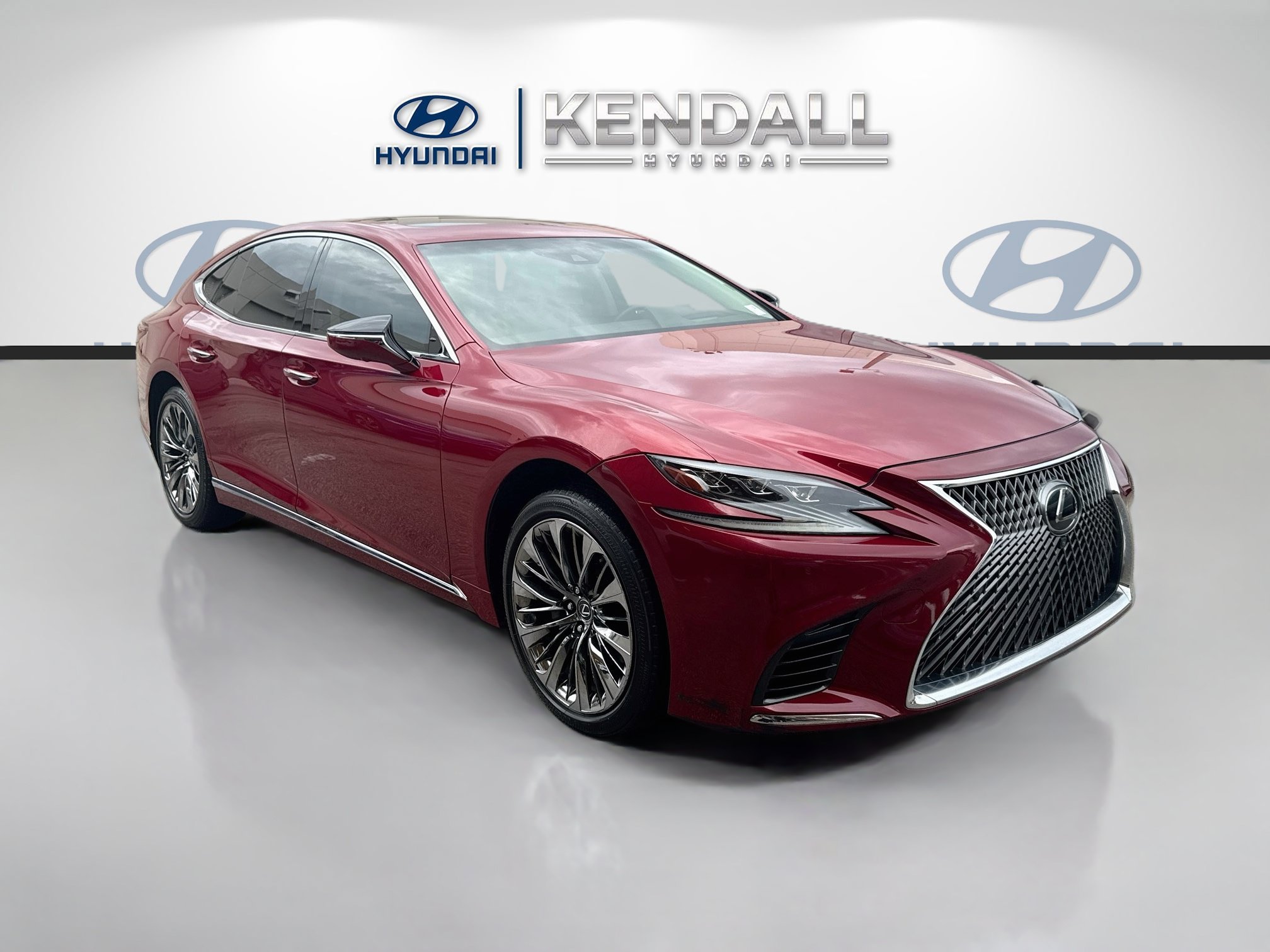 Used 2020 Matador Red Mica Lexus LS 500 image 1