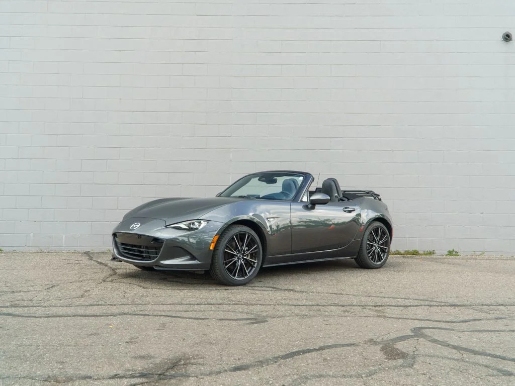 Used 2024 Machine Gray Mazda Grand Touring image 1