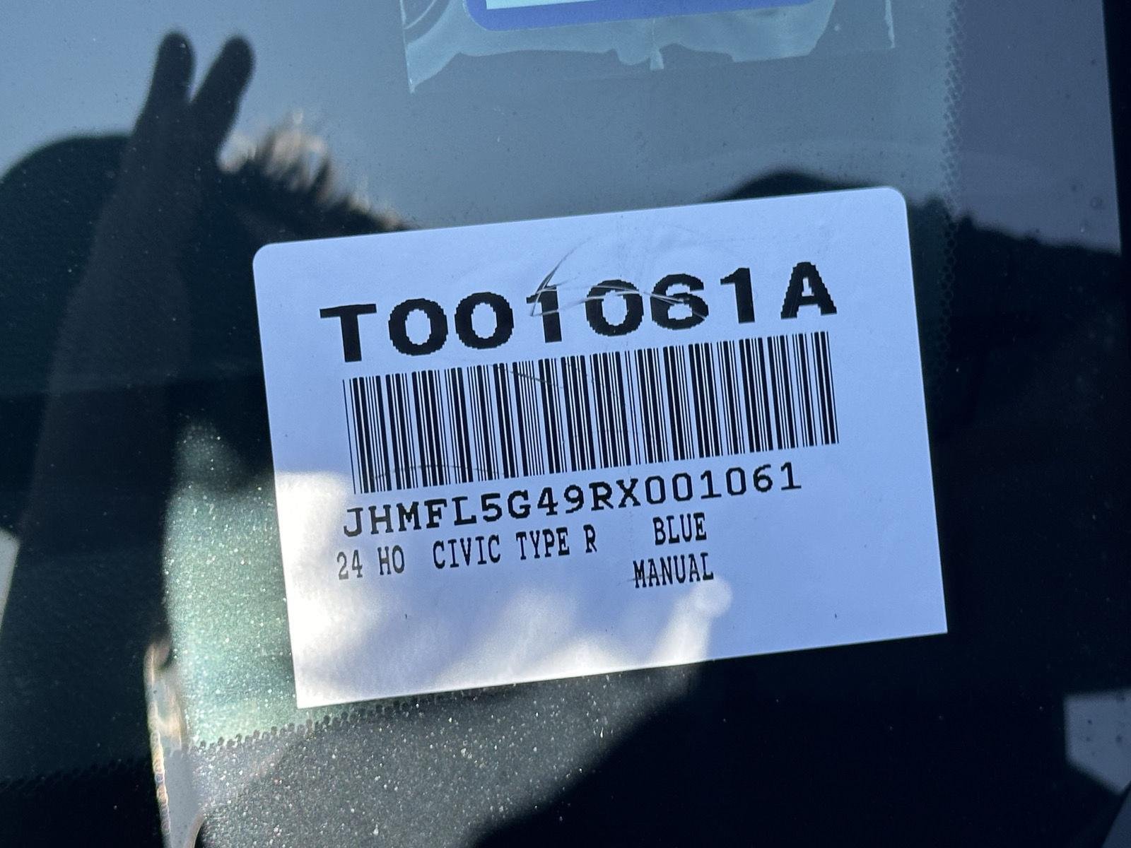 Used 2024 Boost Blue Pearl Honda Type R image 14