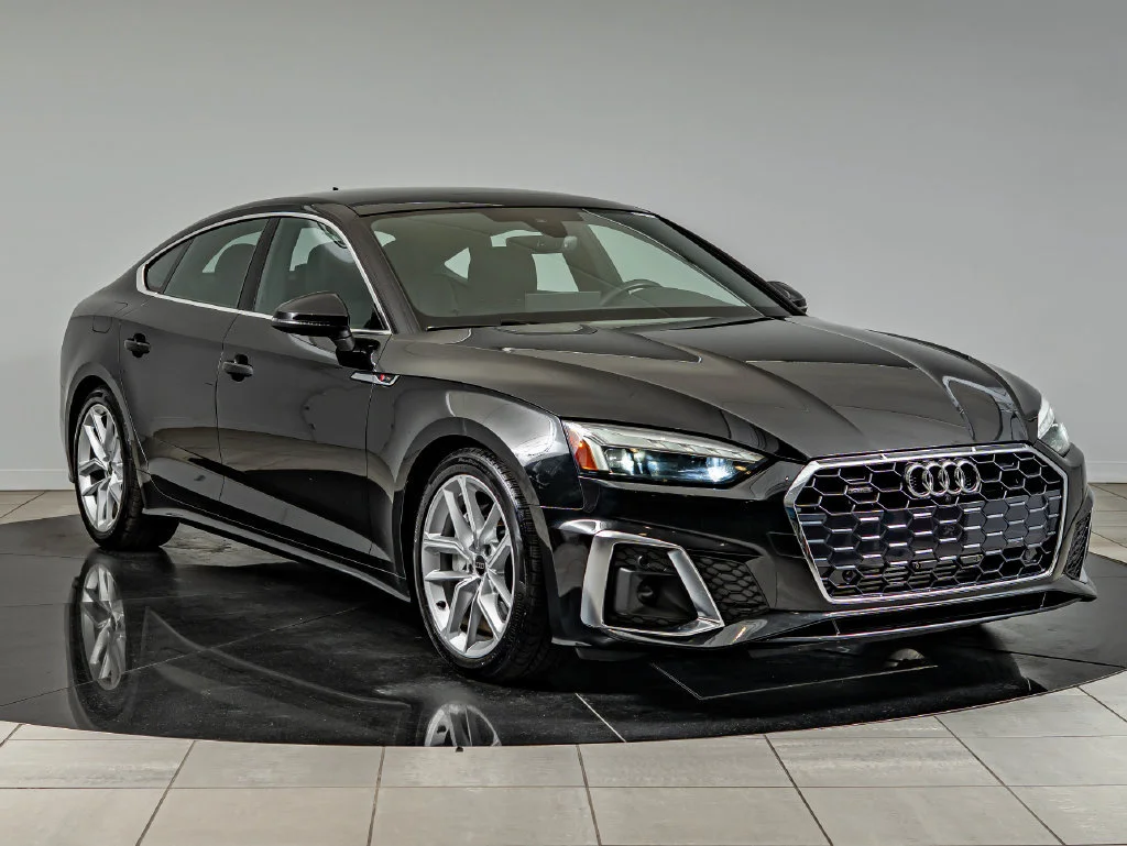 Used 2023 Mythos Black Metallic Audi 45 S line Premium Plus image 3