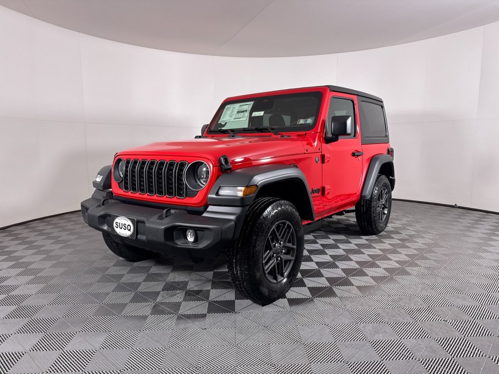 New 2026 Firecracker Red Clear-Coat Exterior Paint Jeep Sport S image 20