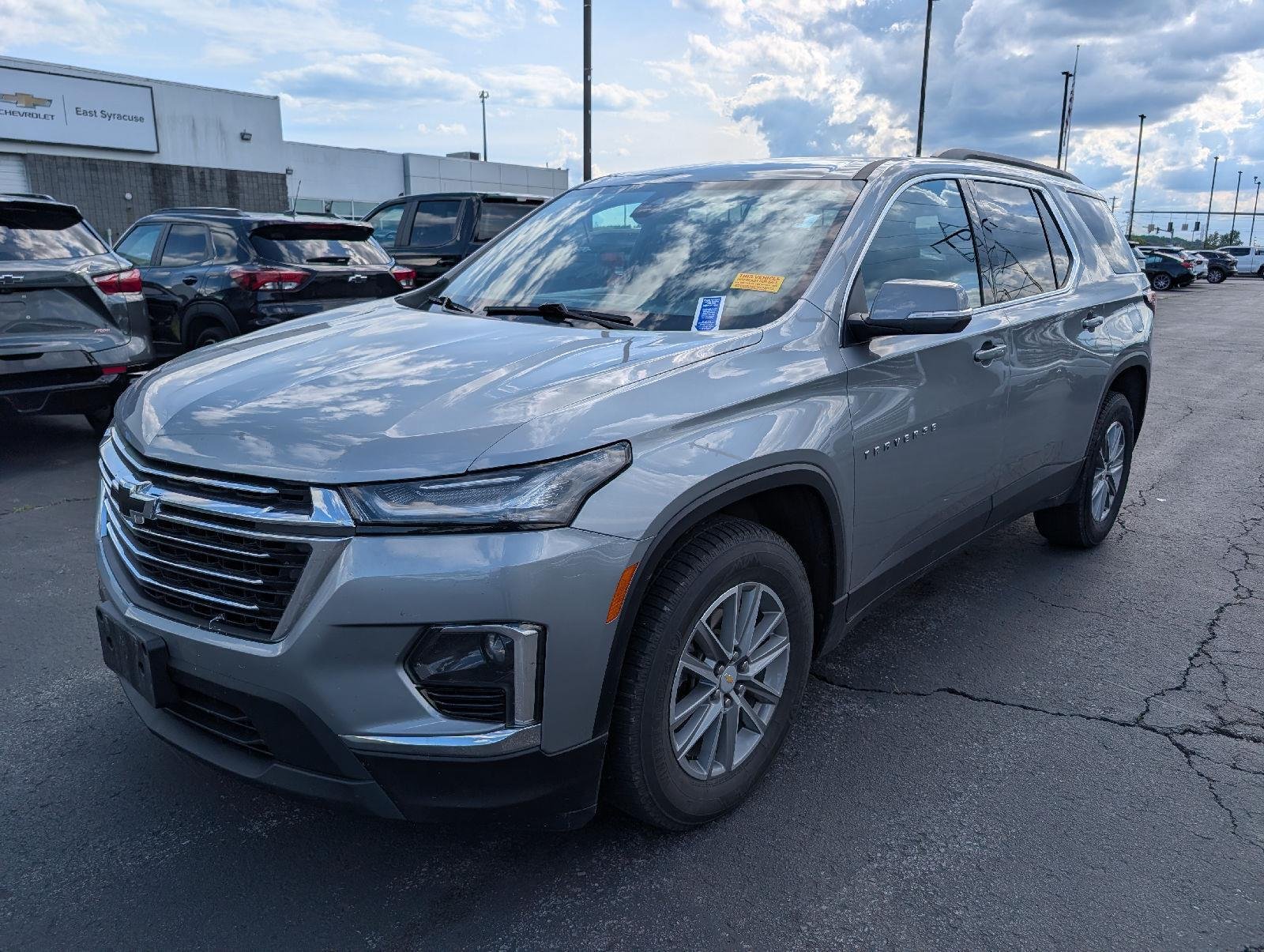 Used 2023 Sterling Gray Metallic Chevrolet LT Leather image 4