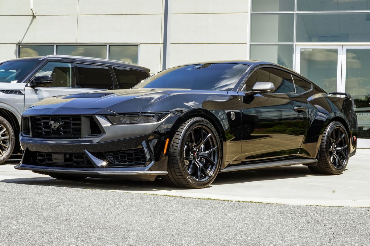 Used 2024 Black Ford Dark Horse image 8