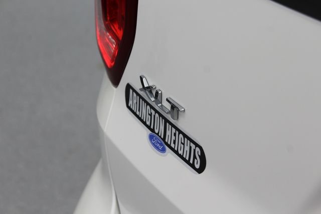 Used 2018 White Platinum Tri-Coat Metallic Ford XLT image 8