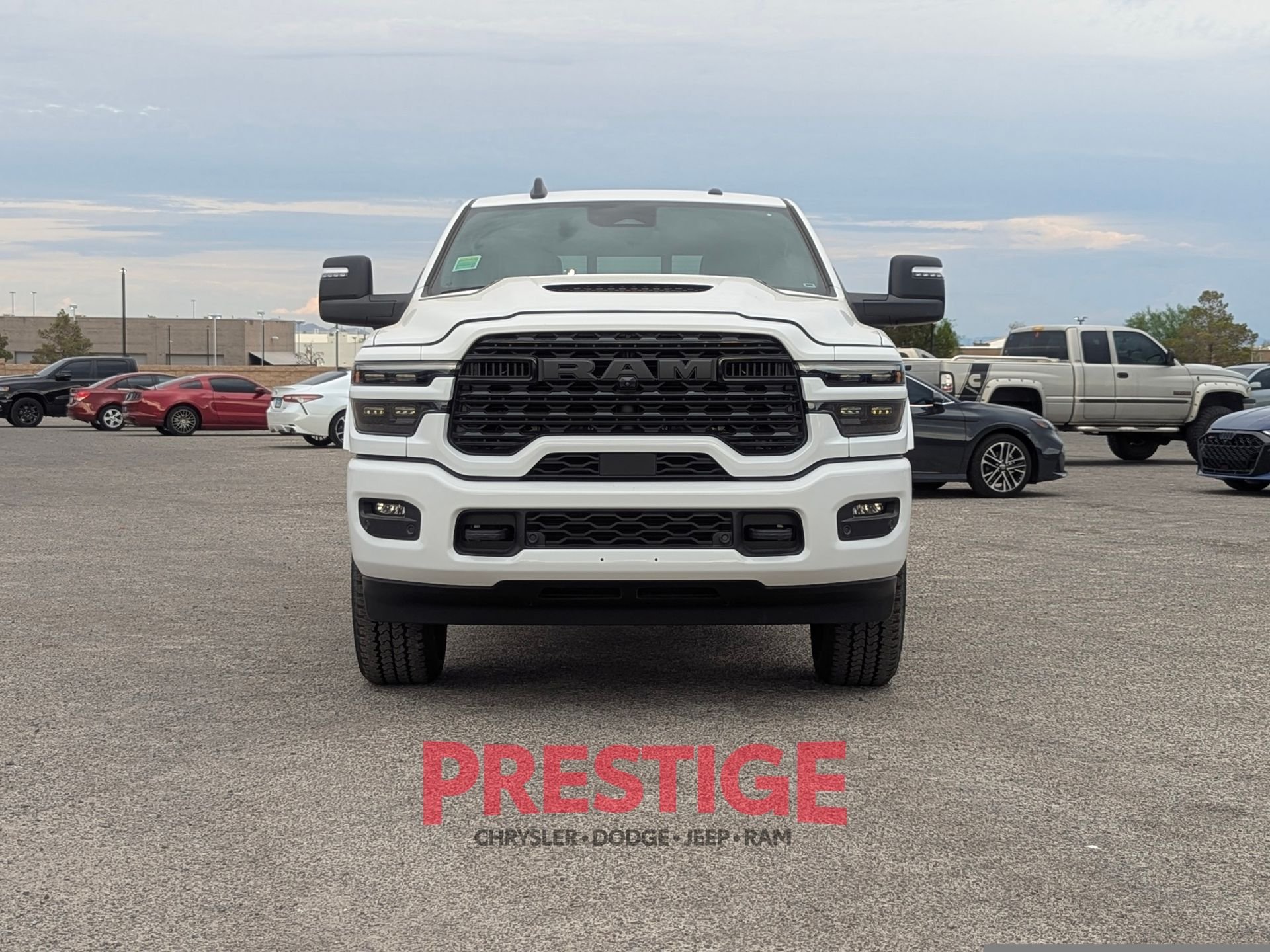 New 2026 Bright White Clear-Coat Exterior Paint RAM Limited image 2