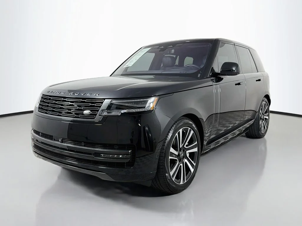 Certified Used 2023 Santorini Black Metallic Land Rover SE image 1
