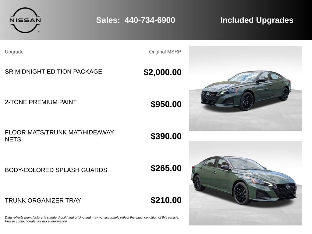 New 2026 Green Metallic Nissan 2.5 SR image 7