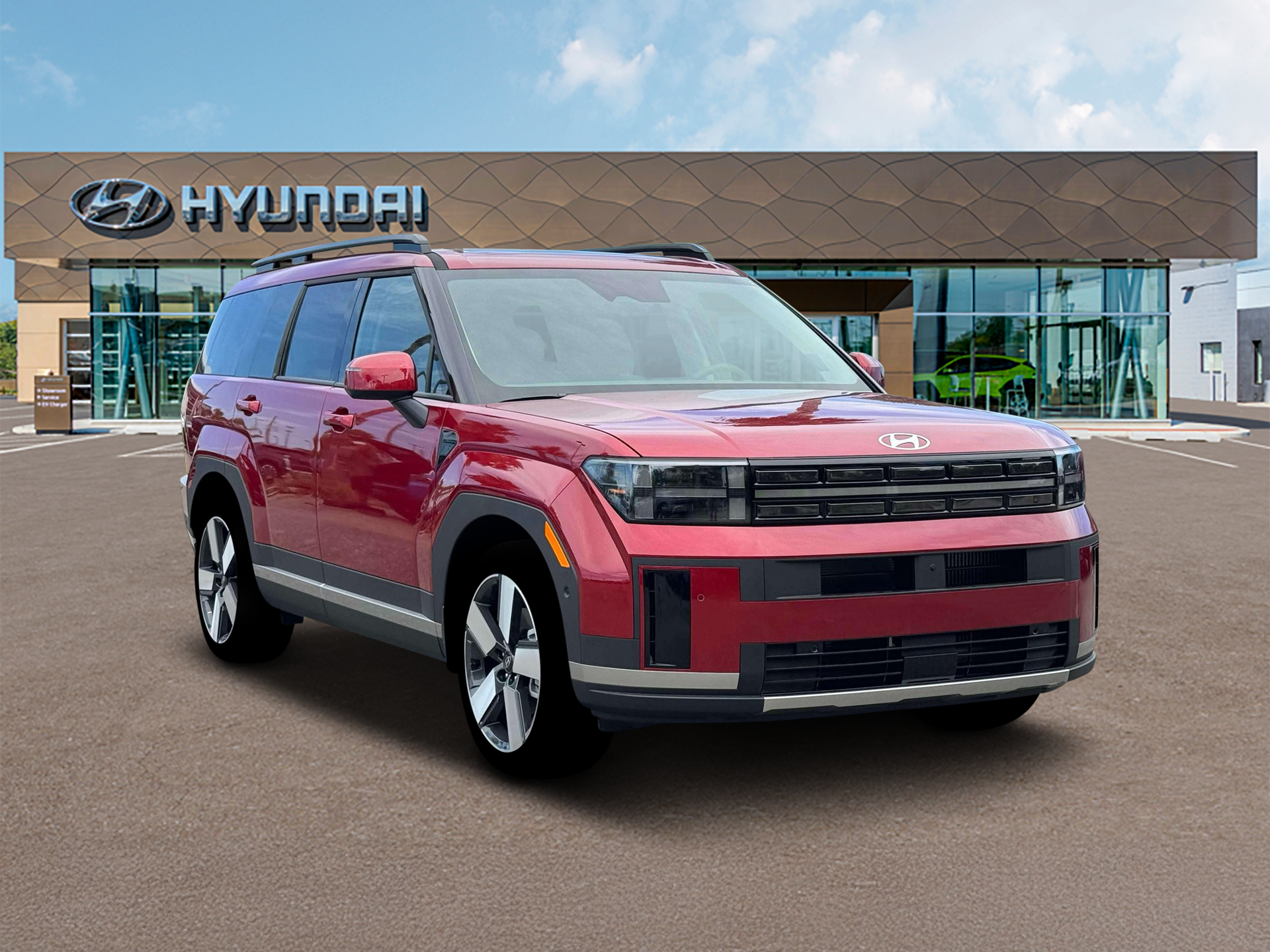 New 2026 Red Hyundai Limited AWD image 11