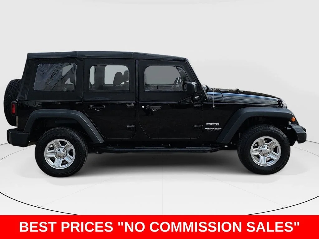 Used 2016 Jeep Wrangler Unlimited Sport with VIN 1C4BJWDG9GL188333 for sale in Watsonville, CA