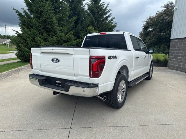 New 2026 Star White Metallic Tri-Coat Ford Lariat image 4