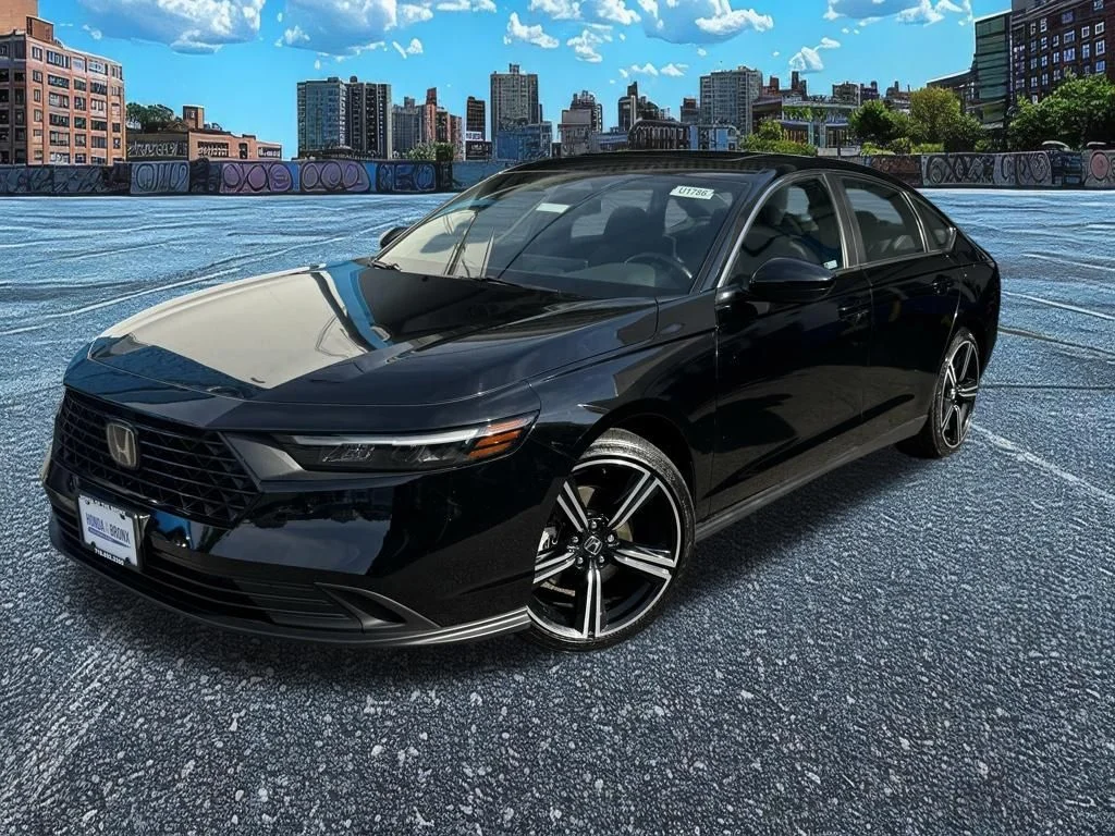 Used 2023 Crystal Black Pearl Honda Sport image 1