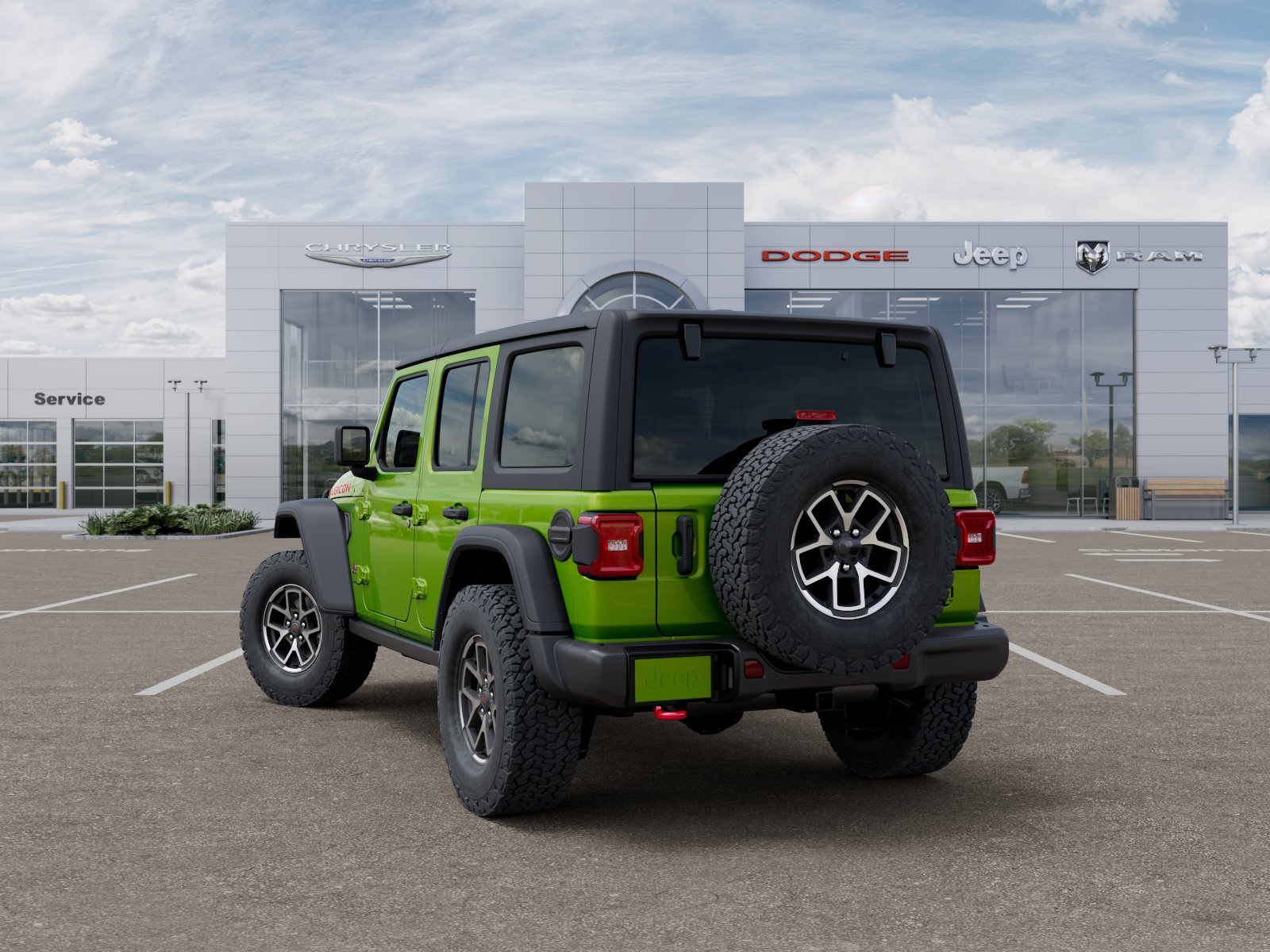 New 2026 Mojito Clear-Coat Exterior Paint Jeep Rubicon image 3