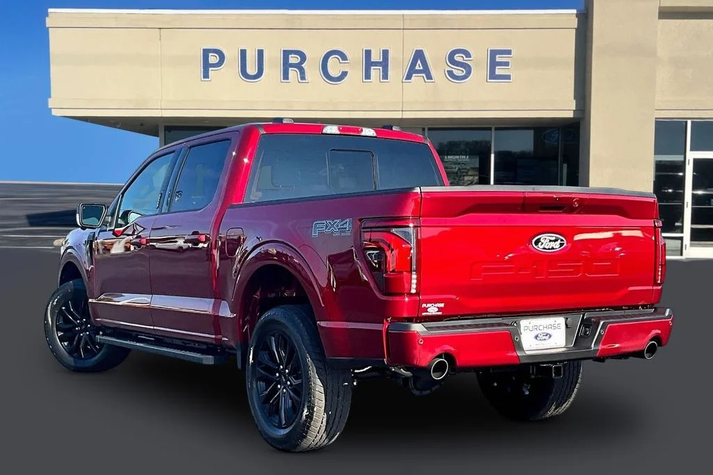 New 2026 Ruby Red Metallic Tinted Clearcoat Ford Lariat® image 3