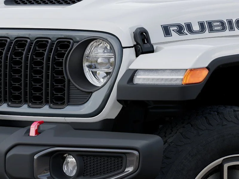 New 2026 Bright White Clear-Coat Exterior Paint Jeep Rubicon image 10