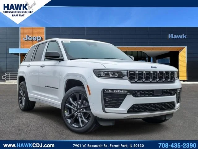New 2026 Bright White Clear-Coat Exterior Paint Jeep Limited Reserve image 1