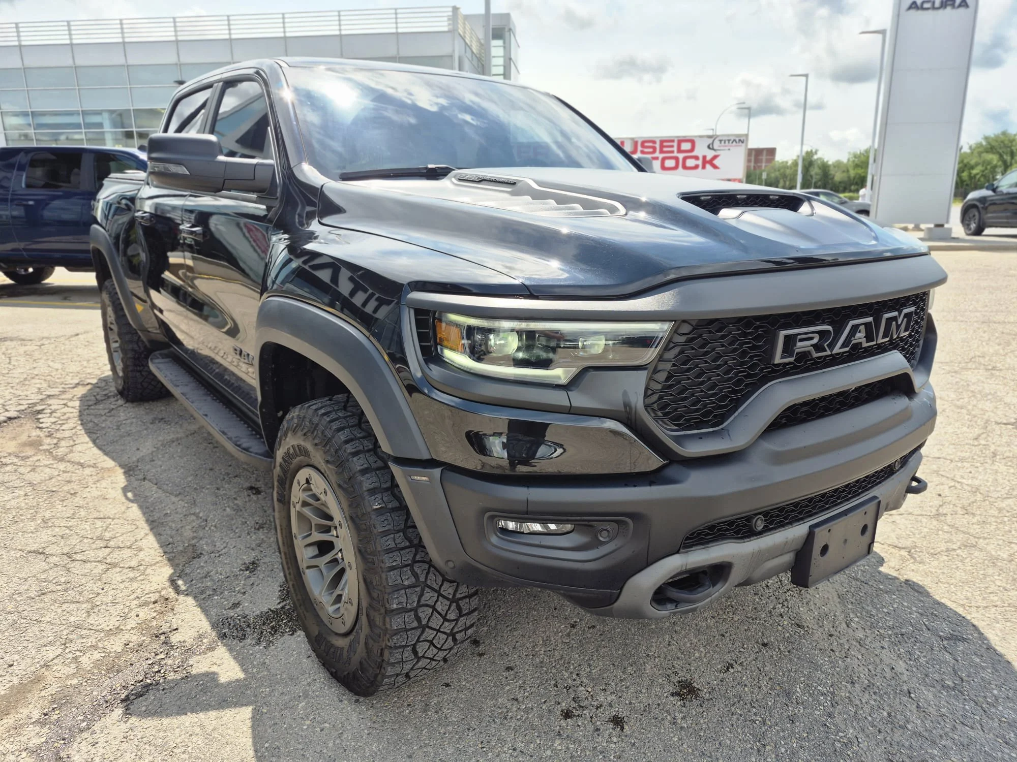 Certified Used 2024 Diamond Black Crystal Pearl Ram TRX 4x4*NO LUX TAX | 702HP!! | 6.2L Supercharged V8 | 35in Tires | Level 2 Equip | Driver Assist Pkg image 5