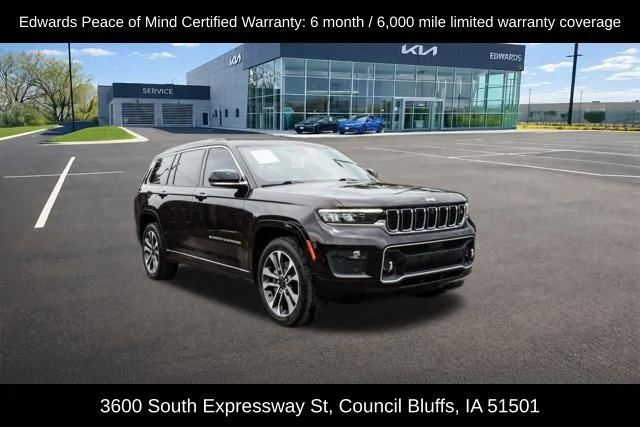 Used 2022 Orange Jeep Overland image 3