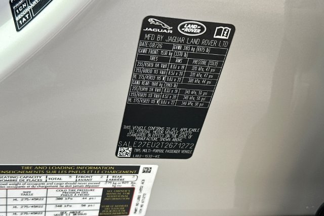 New 2026 Borasco Grey Land Rover X-Dynamic SE image 27