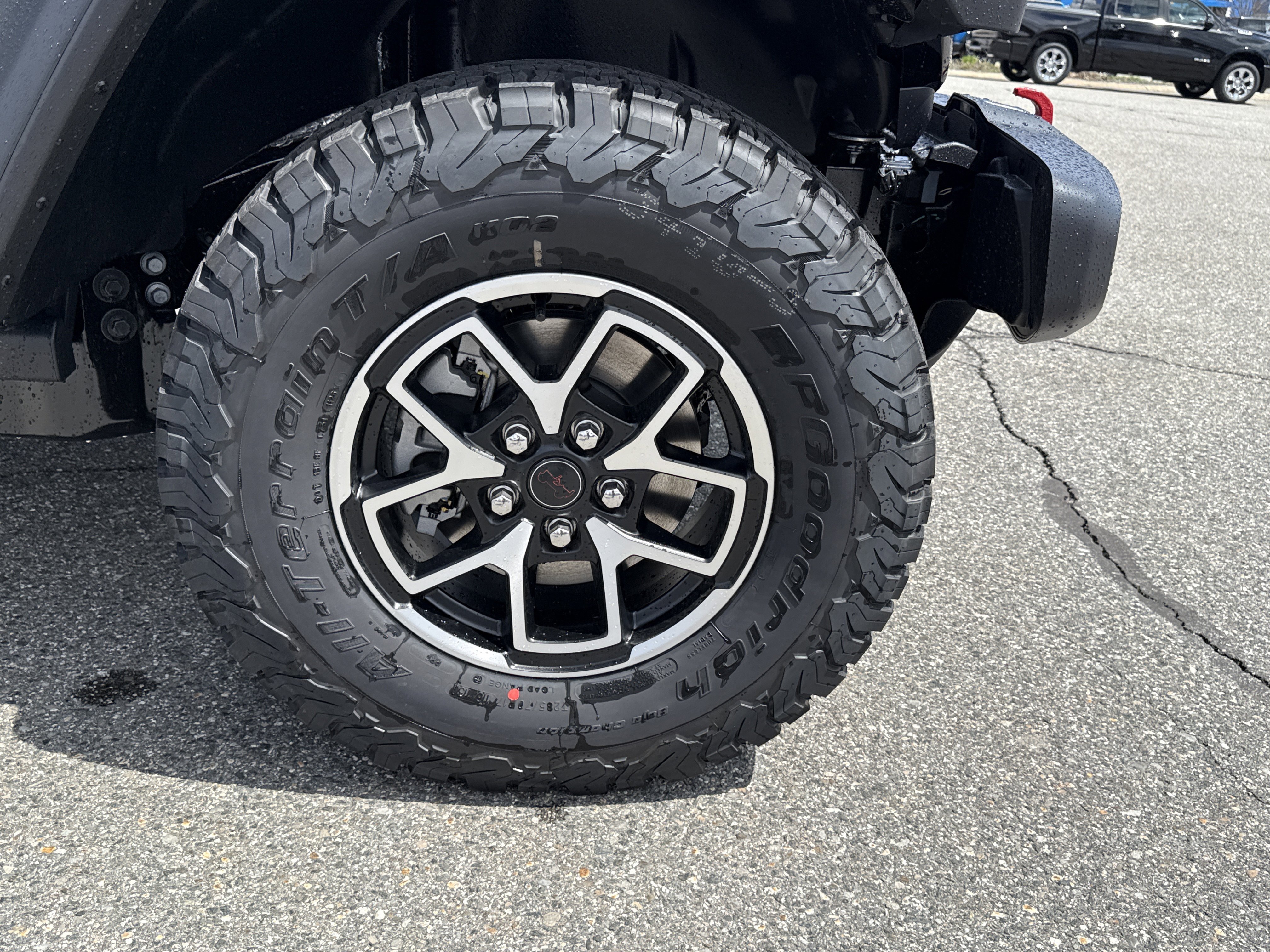New 2026 Black Clearcoat Jeep Rubicon image 8