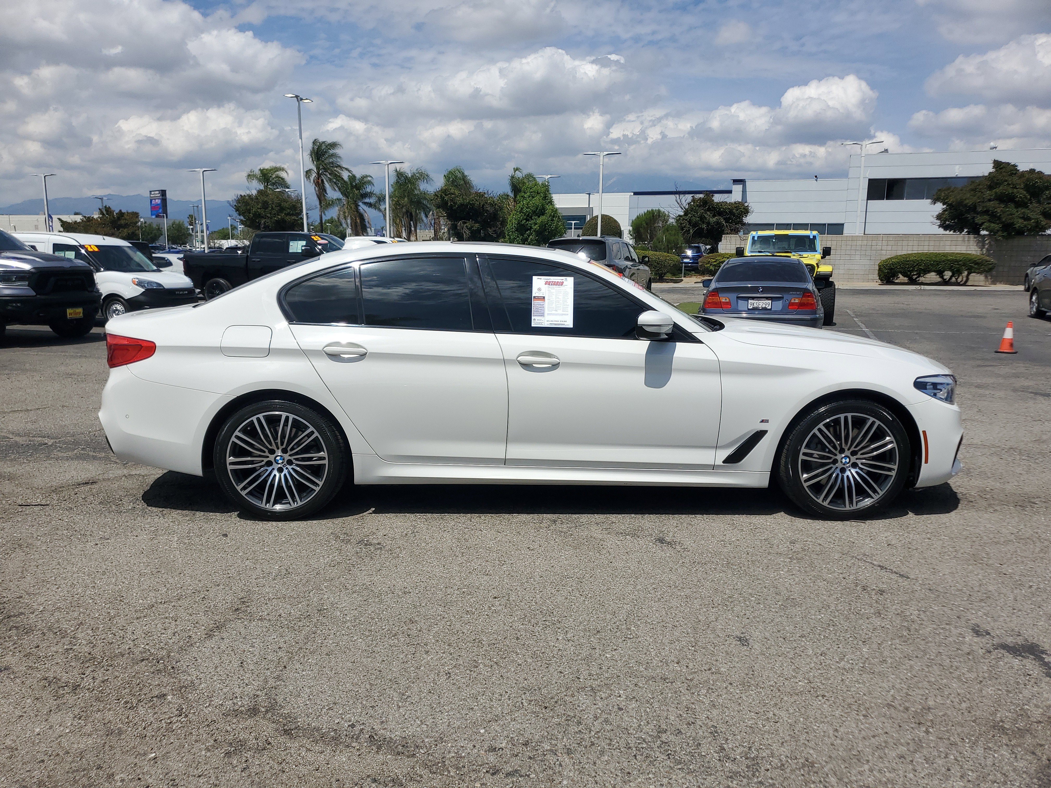 Certified 2020 BMW 5 Series 530e with VIN WBAJA9C01LCE20886 for sale in Ontario, CA