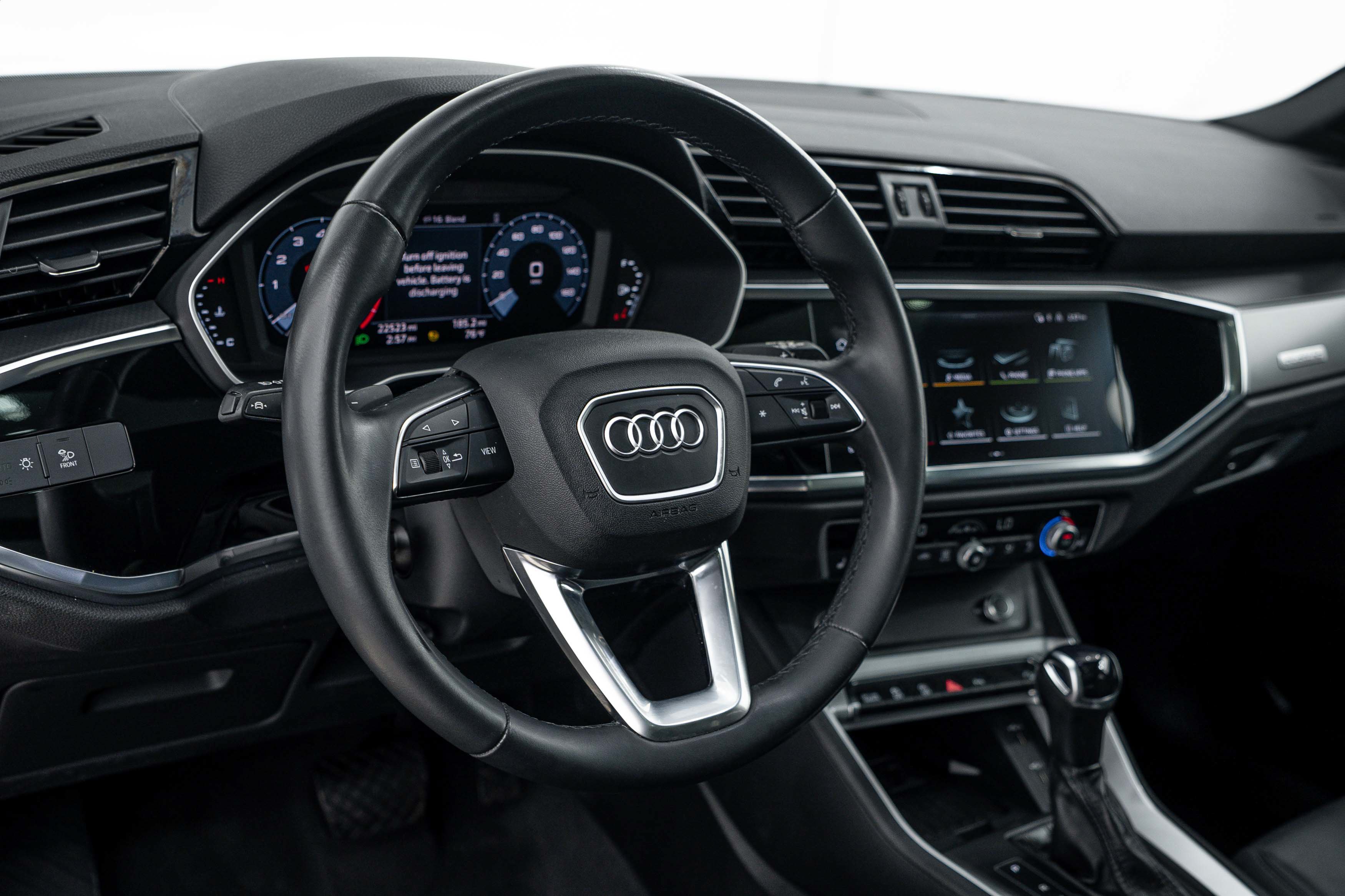 Certified Used 2023 Glacier White Metallic Audi S line Premium Plus image 11