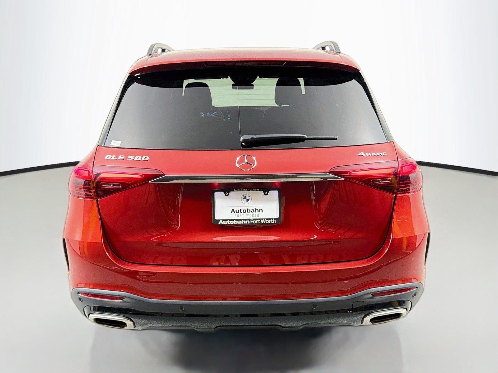 Used 2025 MANUFAKTUR Cardinal Red Metallic Mercedes-Benz GLE 580 image 6