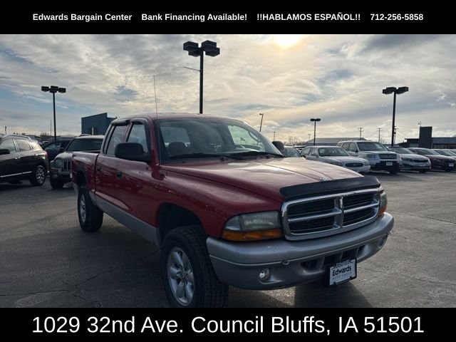 Used 2003 Dodge Dakota SLT with VIN 1D7HG48N13S178035 for sale in Council Bluffs, IA