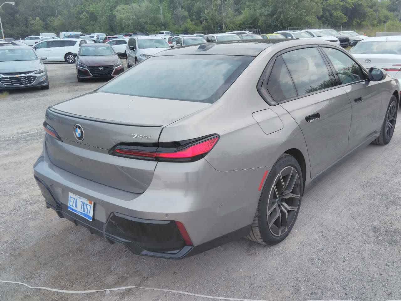 Used 2026 Oxide Grey Metallic BMW 740i xDrive image 2