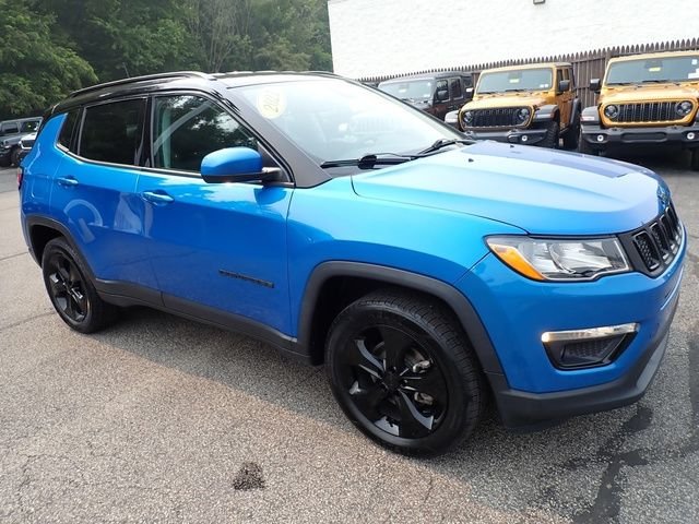 Certified Used 2021 Blue Jeep Latitude image 9