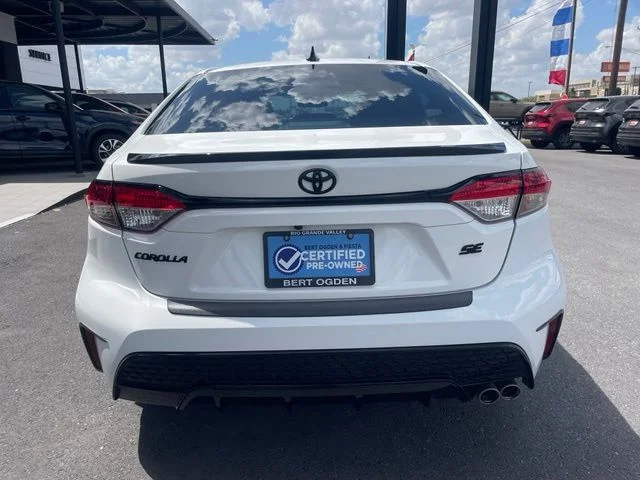 Used 2021 White Toyota SE Nightshade image 6