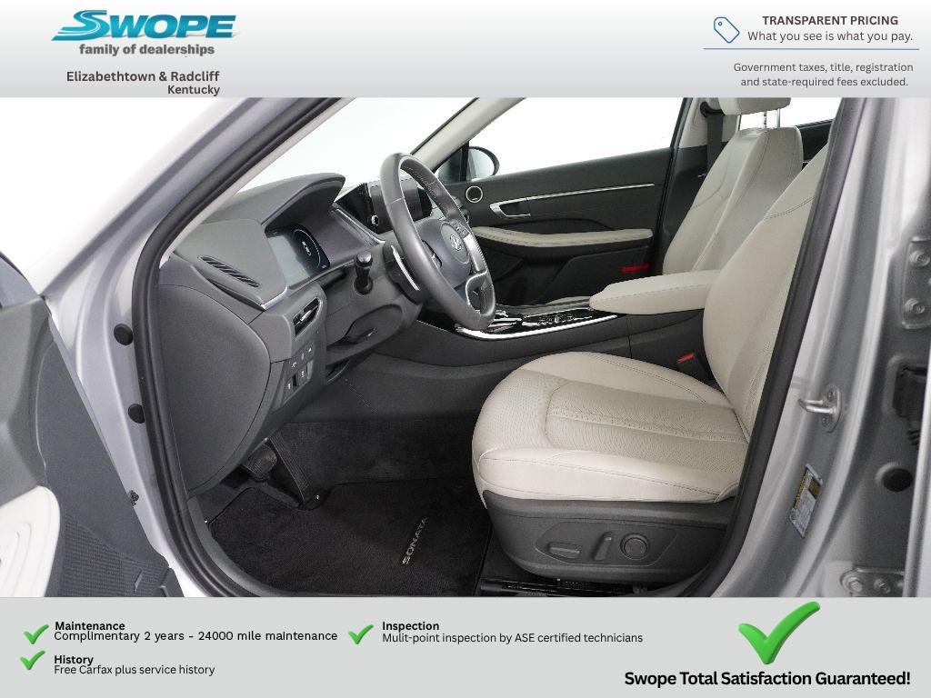 Certified Used 2023 Curated Silver Hyundai Limited image 12