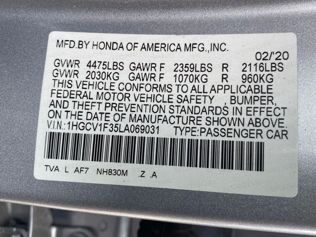 Used 2020 Silver Honda Sport image 21