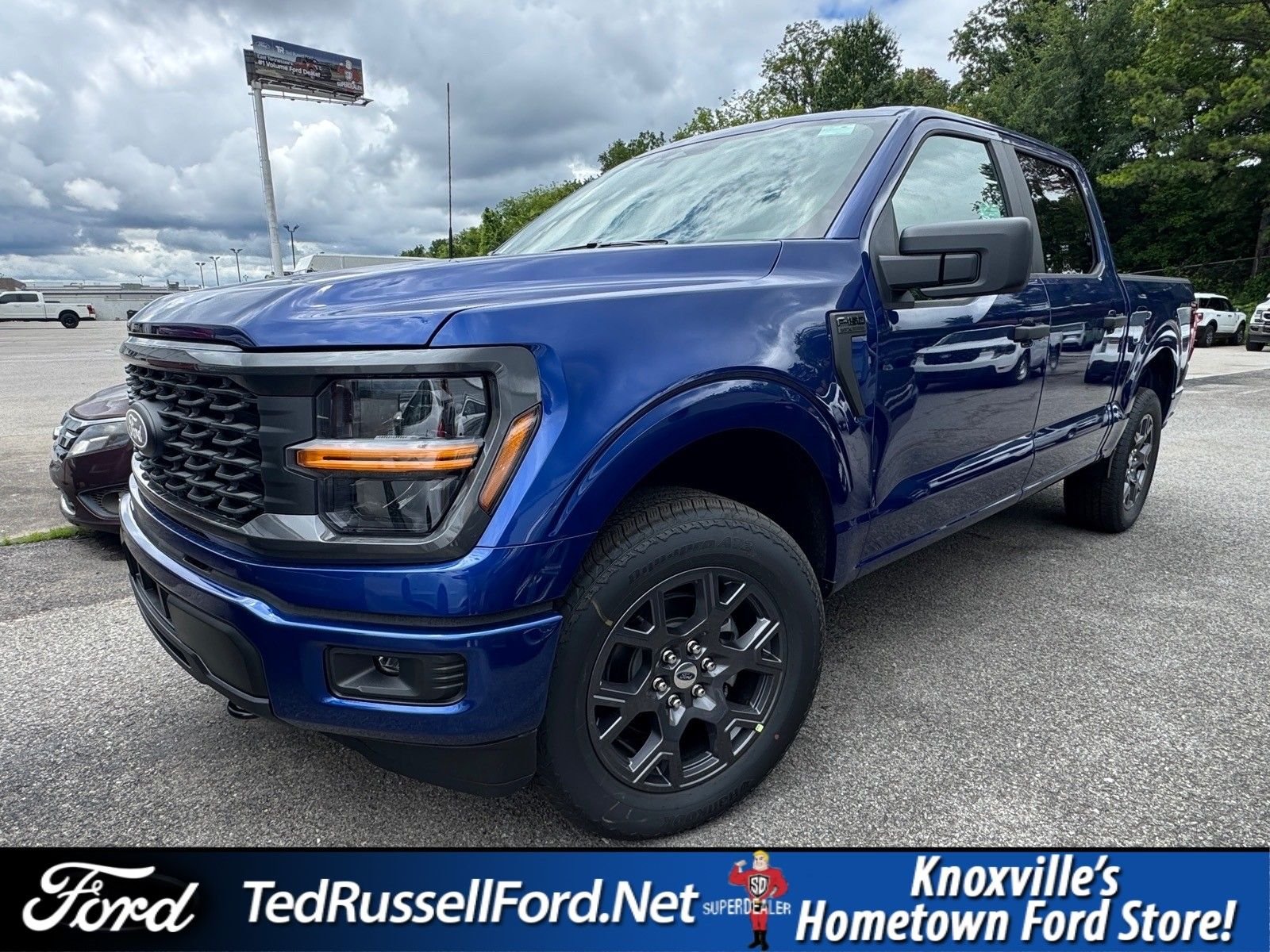 New 2026 Argon Blue Metallic Ford STX® image 1