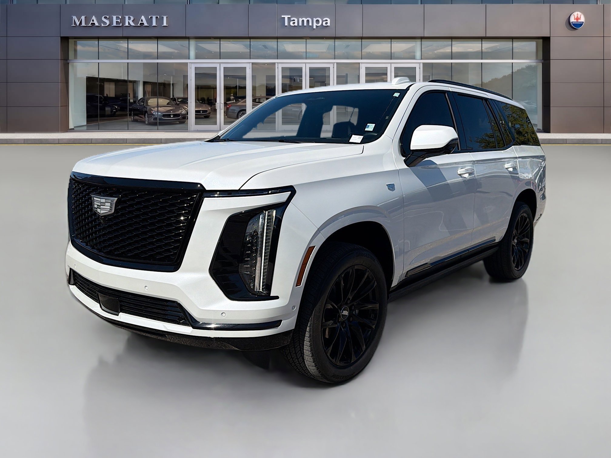 Used 2025 Crystal White Tricoat Cadillac 4WD Sport Platinum image 7